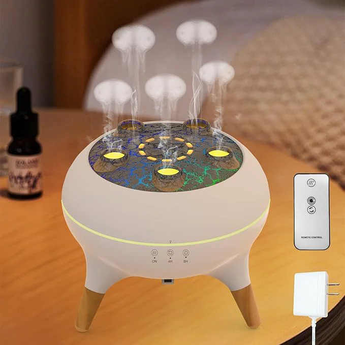 World-Class Jellyfish Diffuser Volcano Air Humidifiers Dynamic Sound Pickup Ultrasonic Modern