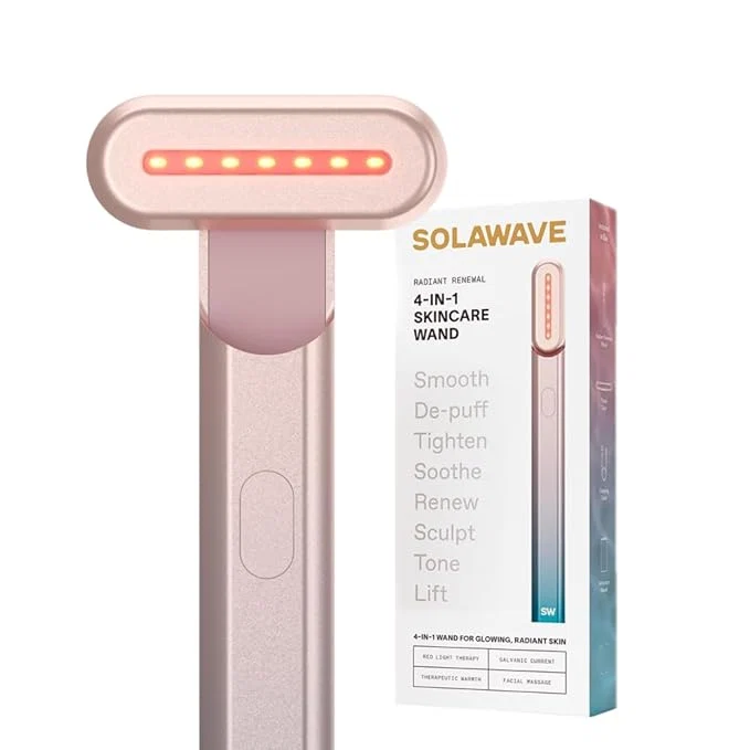 Comfortable Solawave 4-in-1 Red Light Therapy Wand Green