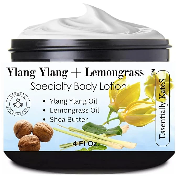 Functional Essentially KateS Ylang Ylang Lemongrass Specialty Cream Lotion 4 Fl Oz Modern
