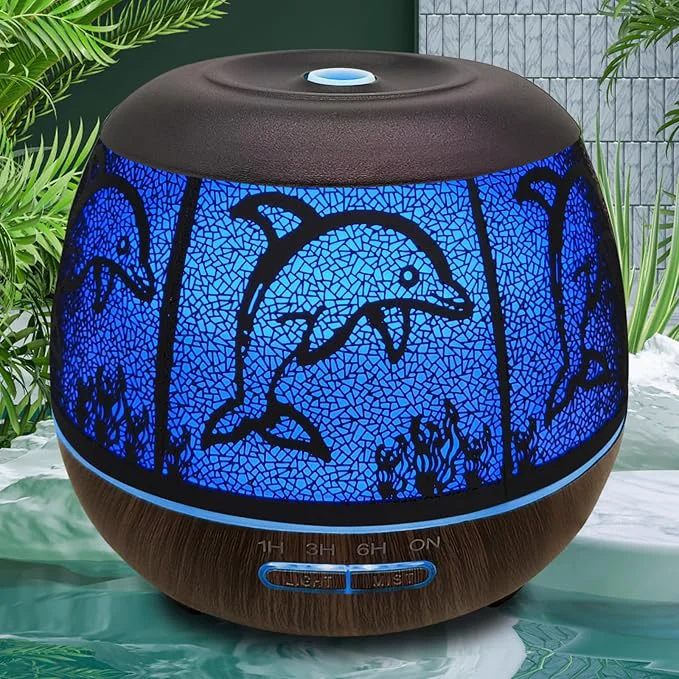 Safe Essential Oil Diffuser for Home 500ML Aromatherapy Diffusers for Essential Unique