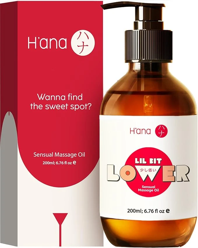 Easy-to-Use H'ana Sensual Massage Oil for Date Night Secure