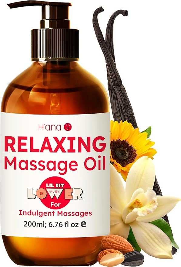 Certified H'ana Relaxing Massage Oil Clean