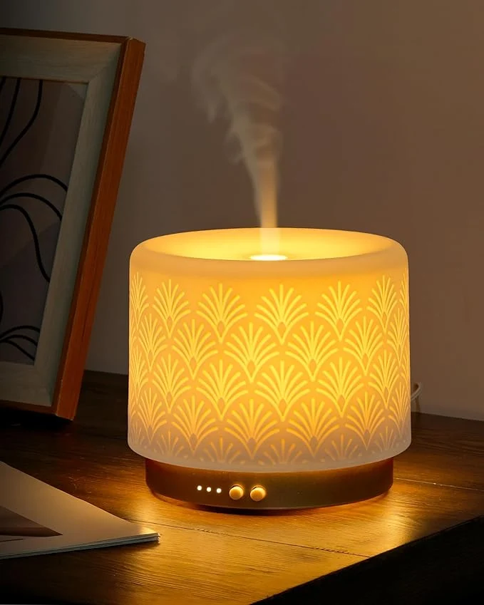 Advanced Essential Oil Diffuser - 280ml Ceramic Diffuser Comfortable