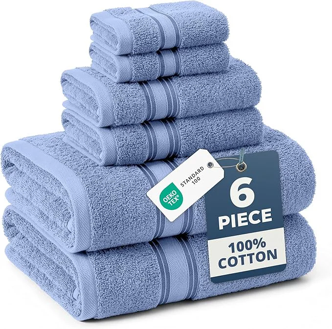 Specialty LANE LINEN Luxury Bath Towels Set Practical