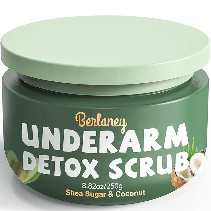 Clean Armpit Detox and Scrub with Shea Butter and Coconut 8.82oz-Exfoliating Scrub Traditional