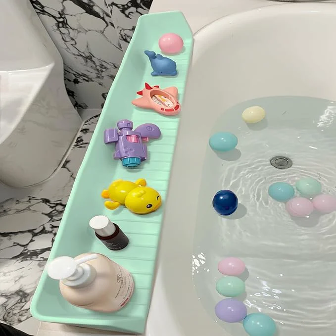 Expertly Made 31.5 Bathtub Splash Guard for Kids Toddlers Elite