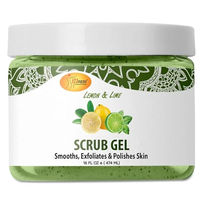 Convenient SPA REDI – Exfoliating Scrub Pumice Gel Lemon Lime 16 Oz Sophisticated
