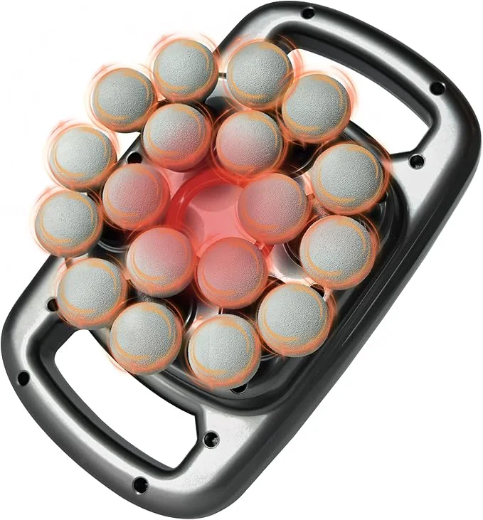 Breathable 18 Head Massage Gun Set Deep Tissue Percussion Massager 9 Modes 9 Intensities Green