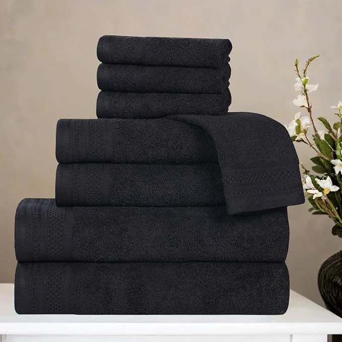Efficient Superior Honeycomb Cotton Medium Weight Towels Clean