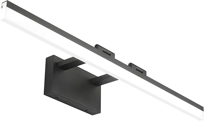 Expertly Made SOLFART Black Modern Bathroom Lights Over Mirror 31.5 inch Vanity Lighting Wall Premium Material