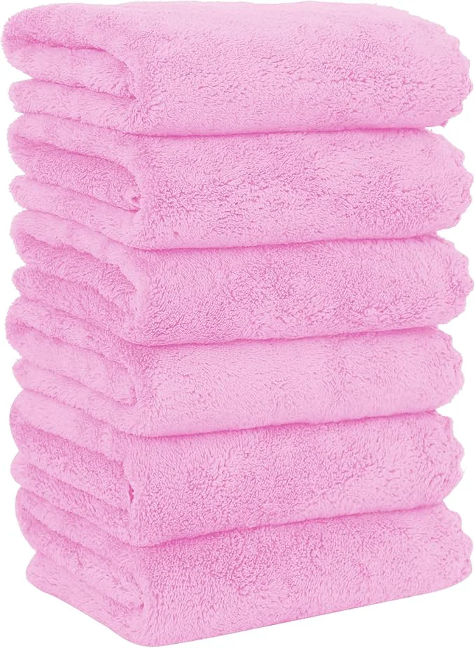 Flexible MOONQUEEN 6 Pack Premium Hand Towels Contemporary