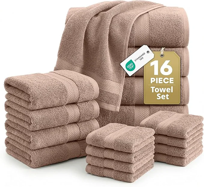 Clean LANE LINEN Cotton Towels Set Reliable