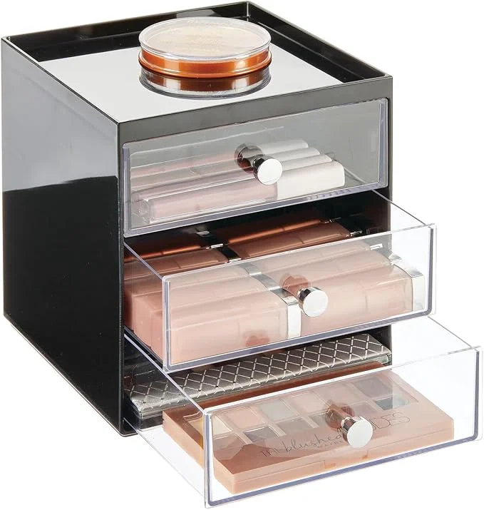 Refined mDesign Makeup Organizer Storage Station Cube Elite