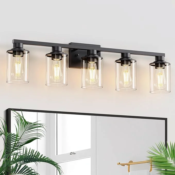 Carefully Designed L LOHAS LED 5-Light Bathroom Light Fixtures Over Mirror Modern Vanity Lights High-Grade