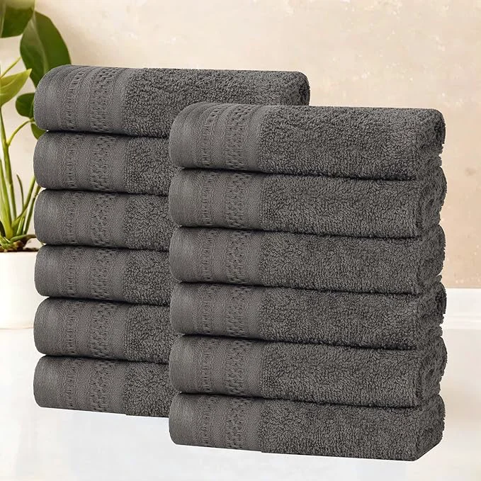 Genuine Superior Honeycomb Cotton Medium Weight Towels Certified