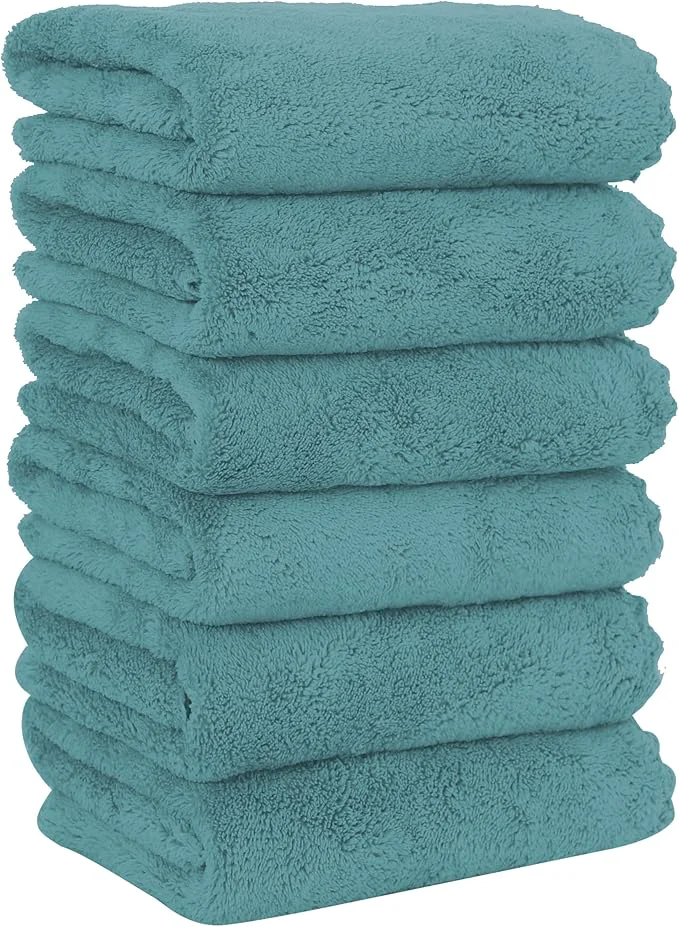 Excellent MOONQUEEN 6 Pack Premium Hand Towels Next-Generation