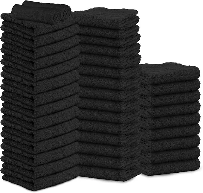 Minimalist Hand Towels Pack of 40 Cotton 16 x 27 Inches Highly Absorbable Convenient
