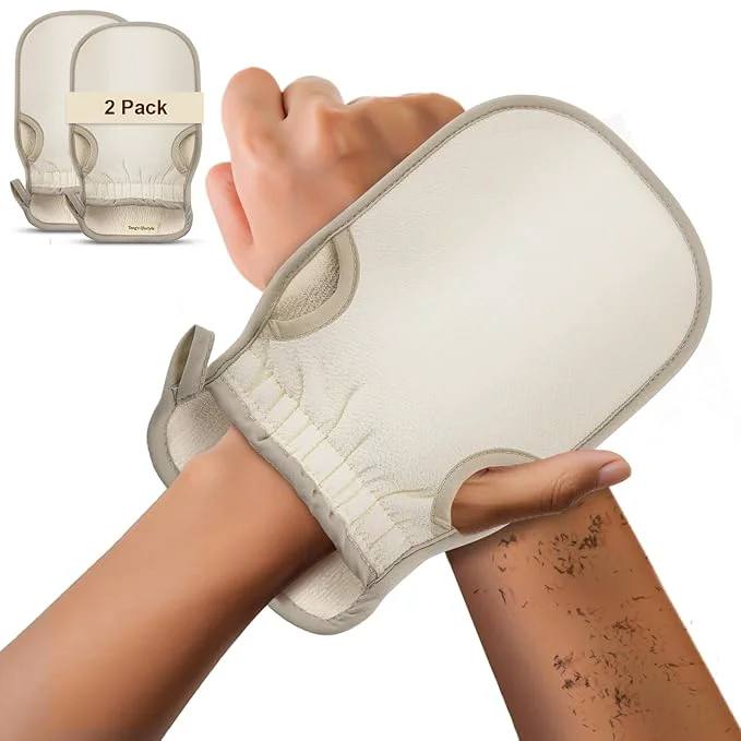 Superior Exfoliating Glove Machine Washable Newly Upgraded Enhanced