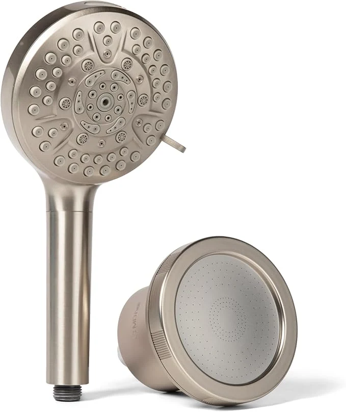 Minimalist MDhair Mounted Handheld Filtered Showerhead Bundle User-Friendly