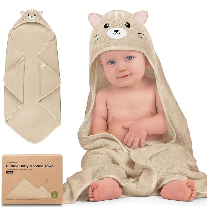 High-Quality KeaBabies Hooded Baby Towel for Newborn Quality