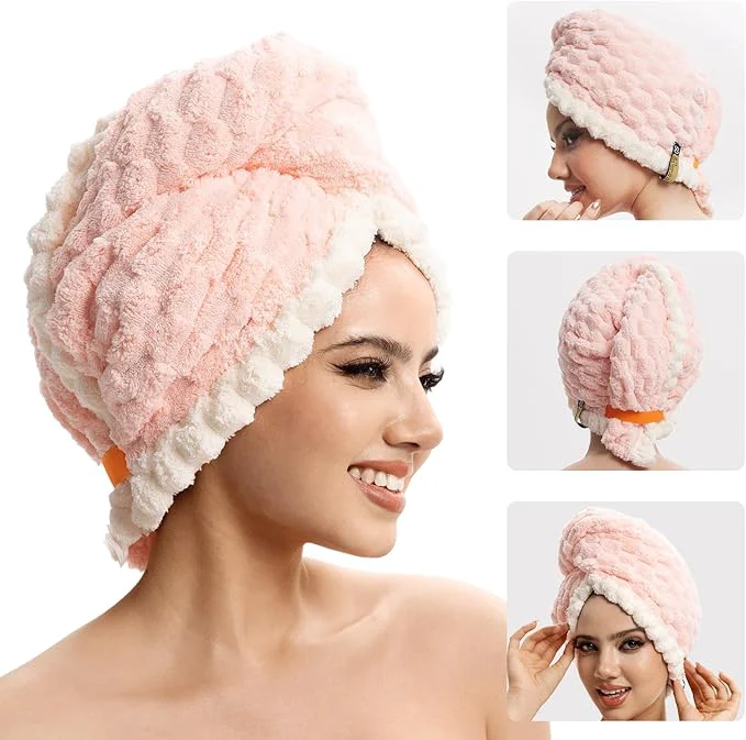 Responsible Hair Drying Towels 19.7x31.5 inch Hair Towels Soft