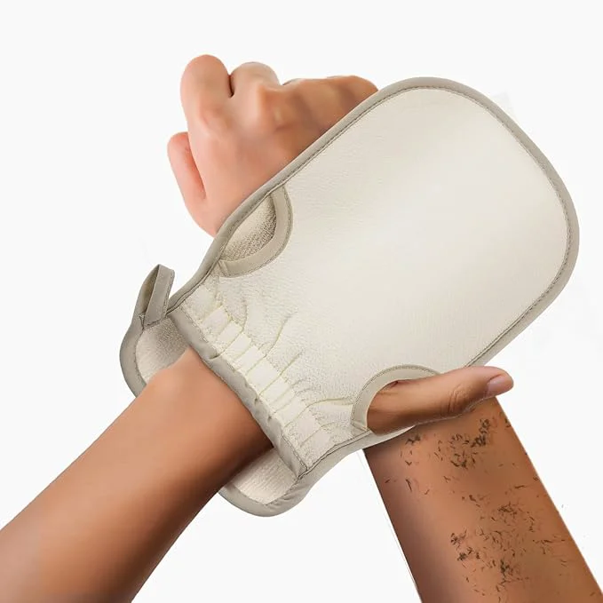 Traditional Exfoliating Glove Machine Washable Newly Upgraded Enhanced