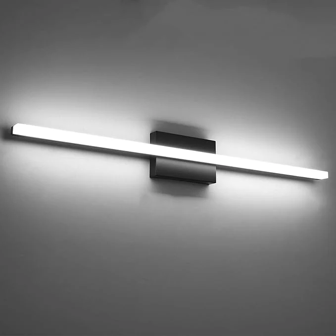 User-Friendly Combuh LED Bathroom Vanity Light Bar 36 Inch 20W Black IP44 Over Mirror Exclusive