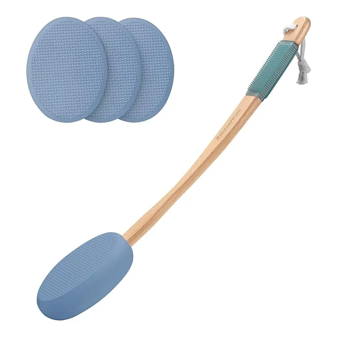 Fashionable AmazerBath Lotion Applicator for Back 4 Pads Next-Generation