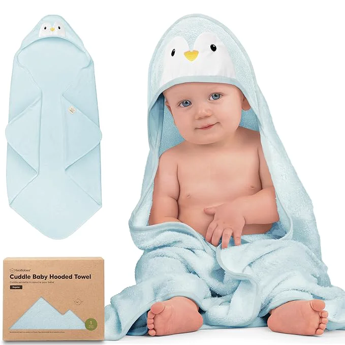 Quality KeaBabies Hooded Baby Towel for Newborn Elite