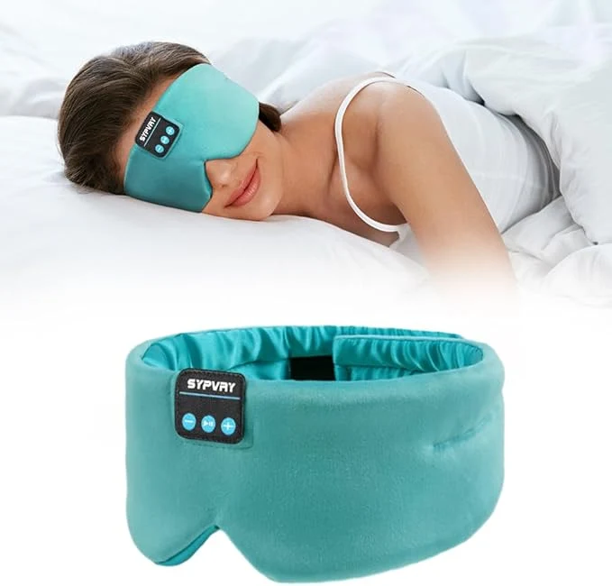 Refined Sleep Mask Bluetooth 5.4 Headphones Soft Wireless Headband Eye Mask Blackout Prestigious