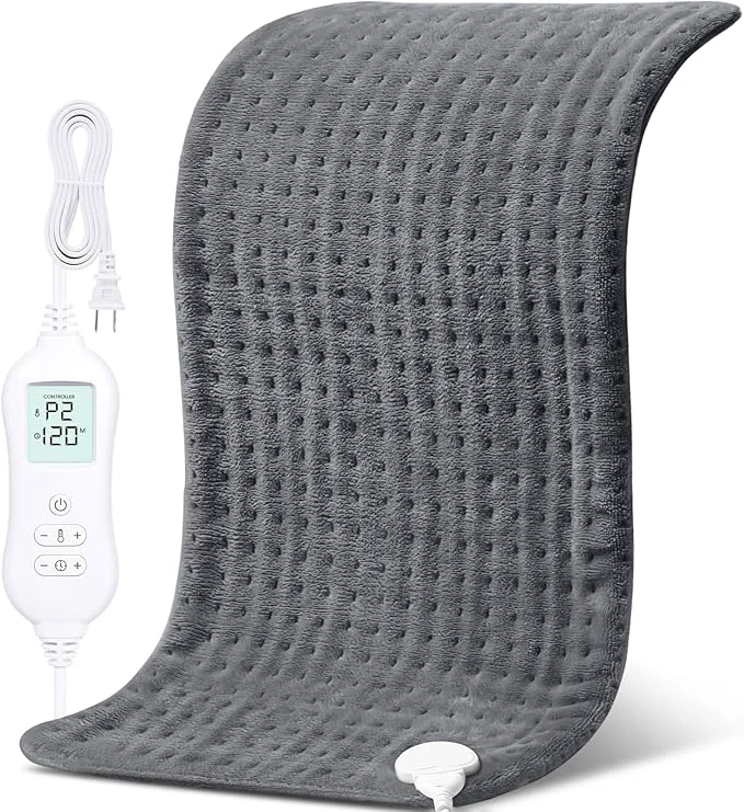 Relaxed NOWWISH Heating Pad for Back Pain Relief Period Cramps 33x17 Inches Large Official