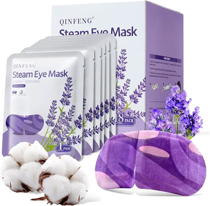 Clean 18 Packs Steam Eye Mask for Dry Eyes Self Heating Masks Cornea Care Rest Durable
