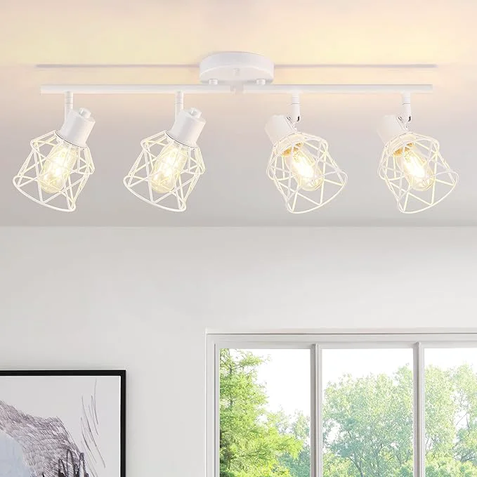User-Friendly Baocuz 4-Lights Kitchen Light Fixtures Ceiling Mount Adjustable Recyclable