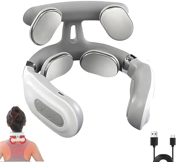 Organic Ayland Vitality Pro 2.0 Neck Massager Portable Neck Relaxation Device Lightweight