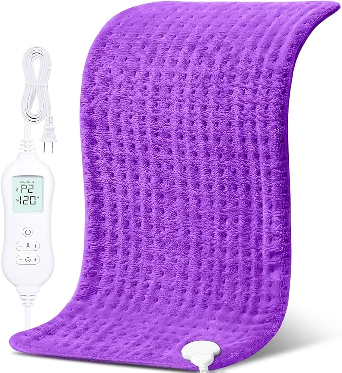 High-Grade NOWWISH Heating Pad for Back Pain Relief Period Cramps 33x17 Inches Large Classic