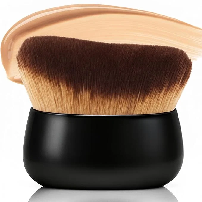 Exceptional Streak- Kabuki Self Tanner Brush Large Body Makeup Brush Soft Dense Body Flexible