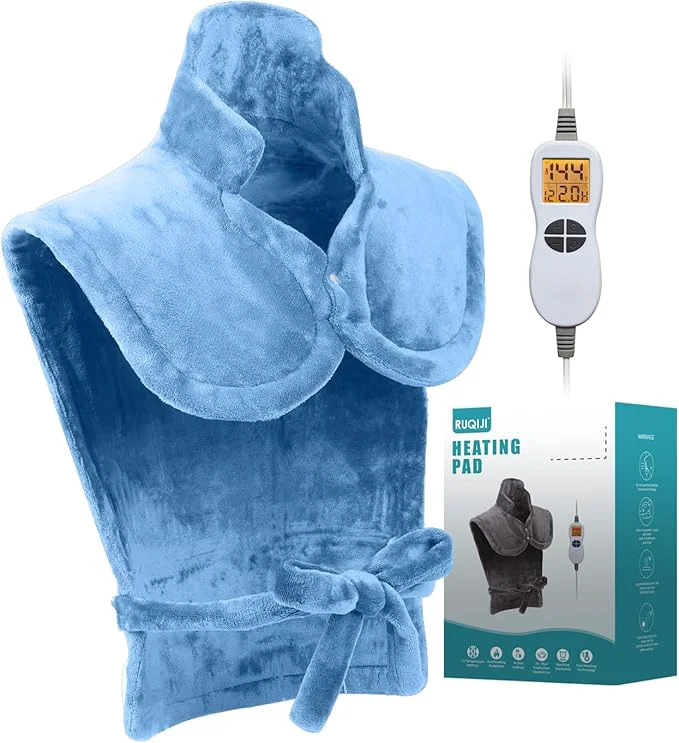 Recyclable 26 x 35 Flannel Neck Shoulder Back Heating Pad Outstanding