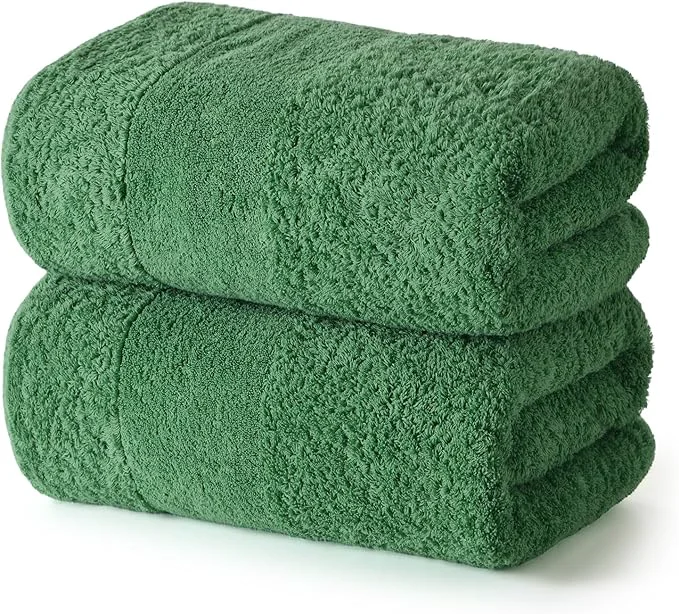 Exclusive REDKISS Towels 2 Pack Luxury Extra Large Bath Towels Set 30 x 58 Inches – Unique