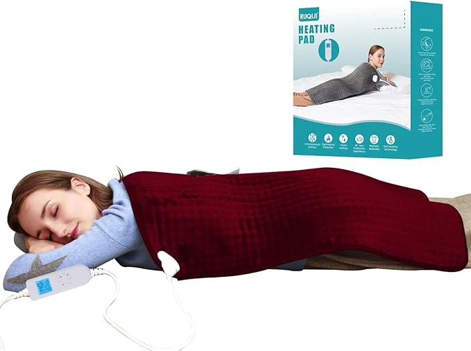 Minimalist Ruqiji 17''x33'' XXXL King Size Heating Pad Fine