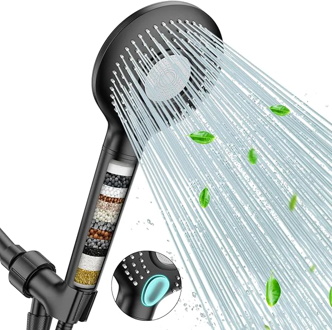 Contemporary FEELSO Filtered Shower Head High-End