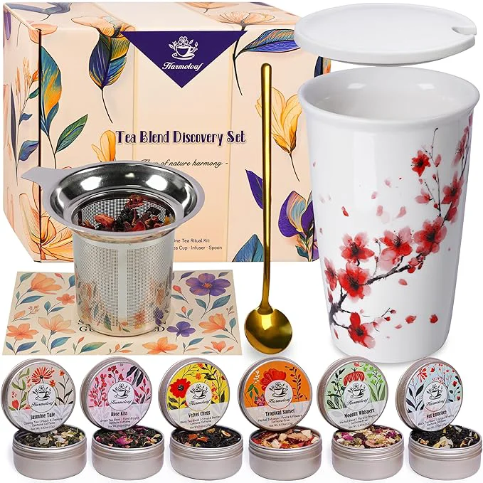 Casual Harmoleaf Tea Gift Set for Women Exceptional