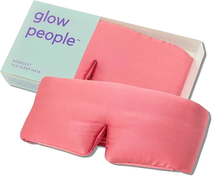 Innovative Glow People Silk Sleep Mask – Mulberry Silk Eye Mask Organic