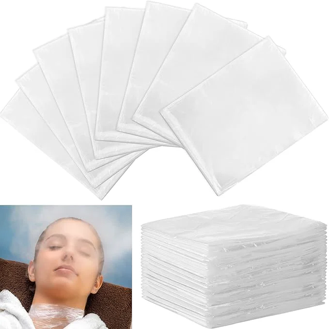 Breathable Mimorou 100 Pack Disposable Sauna Blanket Sauna Bag Liners Plastic Sheeting Relaxed