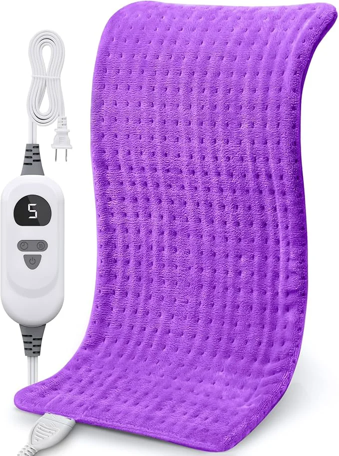 Sustainable NOWWISH Heating Pad for Back Period Cramps 12x24 Inches Electric Throw Premium