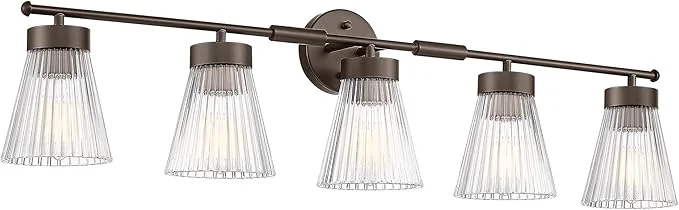 World-Class 5-Light Bathroom Vanity Light HWH Farmhouse Vanity Lights Safe
