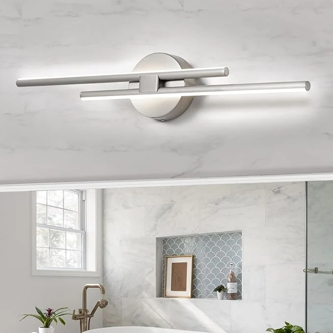 Smooth EDISLIVE Dimmable Modern LED Vanity Light Fixtures Bathroom Vanity Wall Lighting Smart