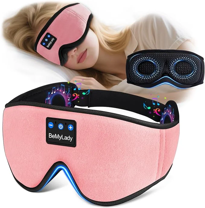 Exceptional Sleep mask Headphones Blackout 3D Zero Eye Pressure Bluetooth Sleep mask Original