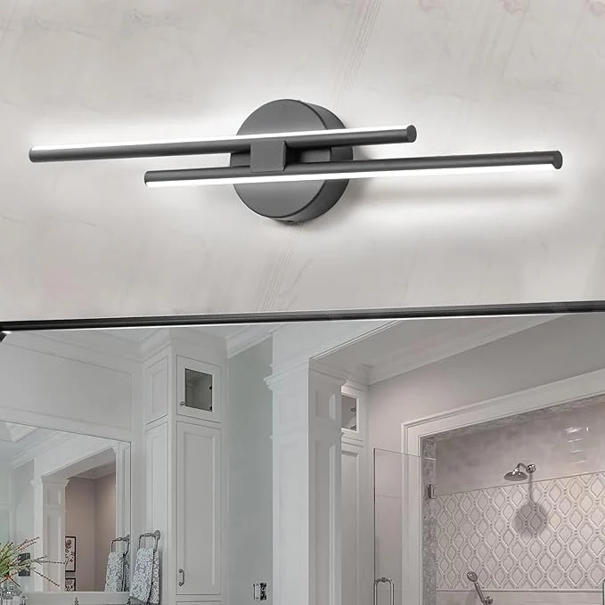 Flexible EDISLIVE Dimmable Modern LED Vanity Light Fixtures Bathroom Vanity Wall Lighting Genuine