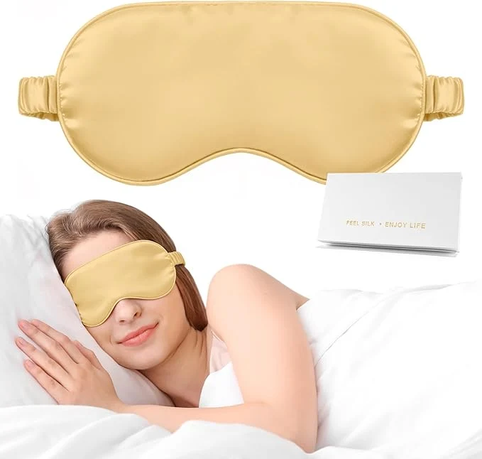 Prestigious Silk Sleep Mask Eye Mask for Sleep Women Men Mulberry Sleeping Mask Durable
