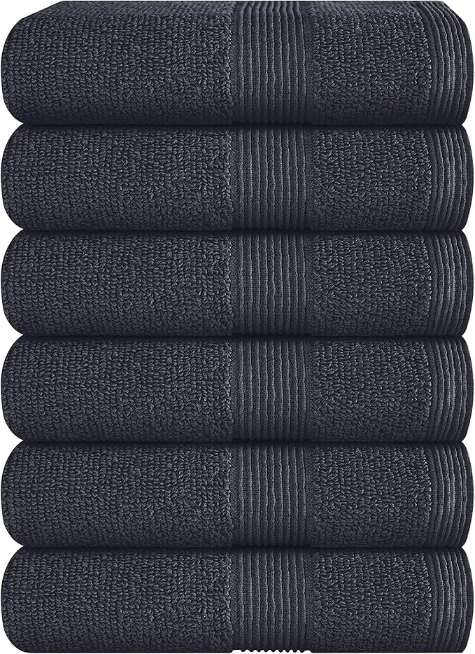 Innovative Belizzi Home Ultra Soft 6-Piece Hand Towel Set 16x28- Ringspun Cotton Original